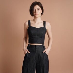 URBAN SOPHISTICATE DENIM TWIN SET SMALL SIZE